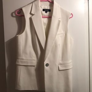 White cream Nine West vest